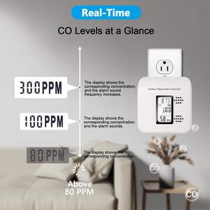 Détecteur de gaz GPL avec affichage et alarme pour la maison - Product Image 6