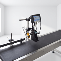 Imprimante jet d'encre TIJ haute vitesse 12,7/25,4 mm pour l'impression en ligne de dates, lots et logos, dispositif de marquage de codes QR/CPP