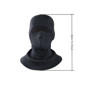 <b>Winter</b> Sports <b>Mask</b> Magnetic Fleece-Lined Windproof <b>Face</b> Protection for Skiing Hiking Cycling Cold-Proof Outdoor Head Cover - Product Image 2