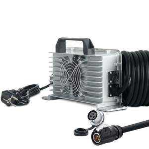 Venta caliente 48V 20A 25A AGM Cargador de batería de litio Artículo Adaptador de carrito de golf eléctrico Club EZGO YAMAHA Coche de golf a bordo personalizado - Product Image 4