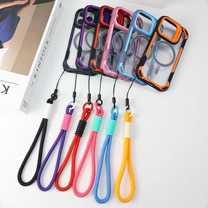 Vente en gros Offre Spéciale 2025 nouveau support magnétique simple étui de téléphone pour iPhone 17 Air, étui de téléphone à lanière pour iPhone 17 16 15 Pro Max - Product Image 2