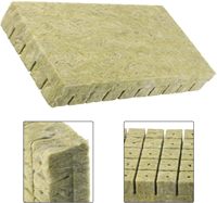 Système de culture hydroponique E39 avec cubes de laine de roche, pots en filet, coco-fibre, graines de clonage pour la culture hydroponique en intérieur