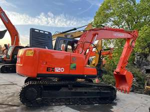 Excavadora Usada Hitachi EX120 120-3 120-5 120-6, Excavadora Hidráulica de Orugas de 12 Toneladas, Excavadora Usada Original de Japón - Product Image 6