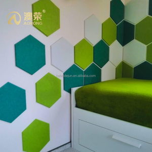 Tablón <span class=keywords><strong>de</strong></span> anuncios <span class=keywords><strong>de</strong></span> fieltro hexagonal, baldosas autoadhesivas <span class=keywords><strong>de</strong></span> fieltro, baldosas <span class=keywords><strong>de</strong></span> pared, paneles acústicos para fotos, fotos, notas - Product Image 4