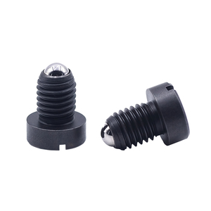Pistón de resorte de acero inoxidable/al carbono 815 con rosca, base de pistón de resorte con ranura, pistón de bola en miniatura - Product Image 1