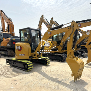 Excavadora usada CAT303.5E, maquinaria de movimiento de tierras casi nueva, Mini excavadora, venta de componentes centrales, bomba de Motor inclinado - Product Image 3