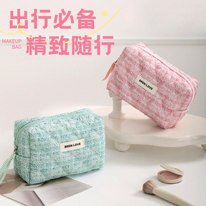 Been Love Cosmetic Bag Green Portable <b>Makeup</b> Organizer Travel Toiletry <b>Case</b> - Product Image 4