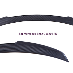 For C-Class W206 4Door FD Style Carbon Fiber Rear Spoiler Trunk Wing 2021-2025 - Product Image 3