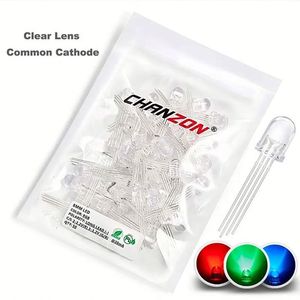 50 pezzi Chanzon F10 10 10mm LED diodo emettitore luce Micro indicatore bianco rosso verde blu giallo 3V DIY chiaro diffuso <span class=keywords><strong>Arduino</strong></span> lampadina - Product Image 5