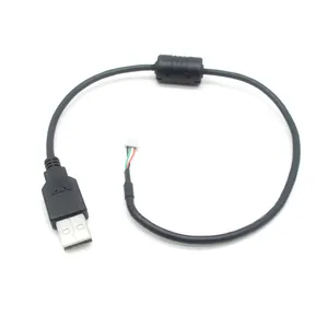 Personalizado USB 2,0 3,0 Tipo C Enchufe macho a Molex Jst PH 1,25 Pitch 4P Cable Terminal Cable de carga de batería