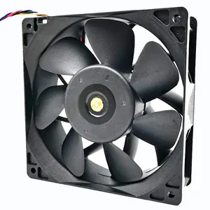 Hekang 120mm büyük CFM rulman dc fan 12v 12038 Turbo soğutma Fan eksenel akış soğutma fanı