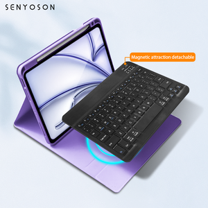 SYXMagnetic sans fil Trackpad <span class=keywords><strong>clavier</strong></span> étui pour <span class=keywords><strong>iPad</strong></span> <span class=keywords><strong>7</strong></span>/8/<span class=keywords><strong>9</strong></span> 10.2 "Ipad10th Gen 2022 10.<span class=keywords><strong>9</strong></span> <span class=keywords><strong>pouces</strong></span> <span class=keywords><strong>clavier</strong></span> tablette étui couverture - Product Image 1