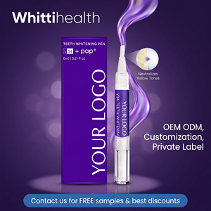 Lápiz Blanqueador Dental Morado al por Mayor con Tecnología <span class=keywords><strong>V34</strong></span>, Fórmula Personalizada PAP, Fabricante <span class=keywords><strong>de</strong></span> Suero Blanqueador Dental <span class=keywords><strong>de</strong></span> Marca Privada - Product Image 1