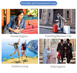 Bidet électrique portable avec réservoir d'eau pour les voyages, pulvérisateur hygiénique rechargeable à main pour le camping, les soins de bébé et l'utilisation post-partum - Product Image 6