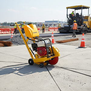 Scie à découper le béton et l'asphalte de chantier lourde |   Performances de coupe de qualité industrielle - Product Image 1
