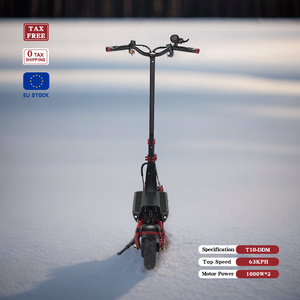 Trottinette électrique ASAP 2000 10 pouces 90 km longue distance adulte zéro <span class=keywords><strong>10x</strong></span> double moteur - Product Image 4