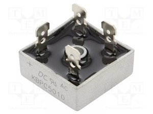 PLC DC <strong>KBPC5010</strong> Bridge Rectifier Warranty Product - Product Image 1