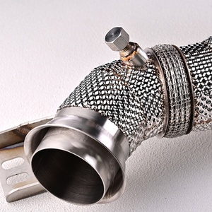 PERFORMANCE SS304 Exhaust Downpipe for BENZ AMG M256 GT50 GT53 GLE53 GLS53 E53 2018+ Downpipes - Product Image 5