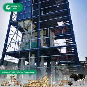 Ligne <span class=keywords><strong>de</strong></span> production d'aliments pour animaux avec matrice annulaire horizontale pour bovins, vaches laitières, bœufs, veaux et buffles d'eau - Product Image 1