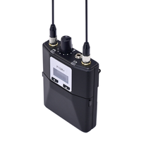 Système de surveillance audio professionnel PSM900 avec connecteur, capteur infrarouge et contrôle du volume