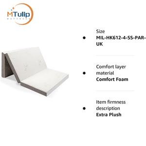 Thoải Mái Giường Và Nệm Đặt 3 Inch Có Thể Gập Lại Nén Miếng Bọt Biển Nệm Colchones Matrimonial Bộ Nhớ Bọt Nệm - Product Image 5