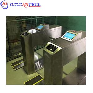 <span class=keywords><strong>Tourniquet</strong></span> automatique haute sécurité à 3 bras à passage unique avec <span class=keywords><strong>test</strong></span> LCD ESD pour entrée piétonne dans le hall - Product Image 1