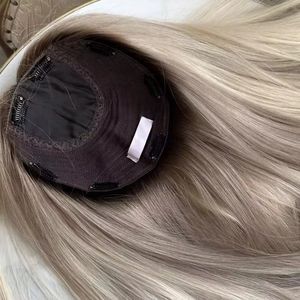 6x7 6x8 7x8 रेशम आधार 100% यूरोपीयन कुंवारी बालों वाली महिला बालों के लिए टोपे - Product Image 6