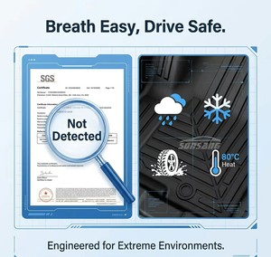 Bandeja de <span class=keywords><strong>Maletero</strong></span> Trasera OEM Personalizada para BYD Atto 1, Fabricada para Vehículos con Volante a la Derecha, Alfombrilla de Carga Impermeable - Product Image 5
