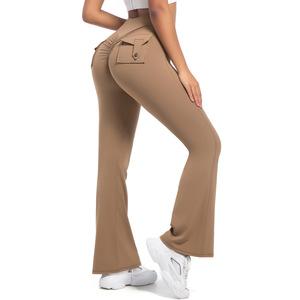 Leggings da Donna Push-up con Tasche, Pantaloni Yoga Modellanti, Abbigliamento Sportivo Aderente per <span class=keywords><strong>Fitness</strong></span> e Allenamento - Product Image 2