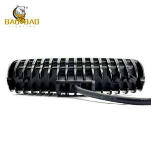 BAOBAO 30 Watts Rouge Polic Lumières 24V 3570 Puces En Aluminium Étanche Pare-chocs Avant Lumières et Feux D'avertissement pour Chariots Élévateurs - Product Image 2