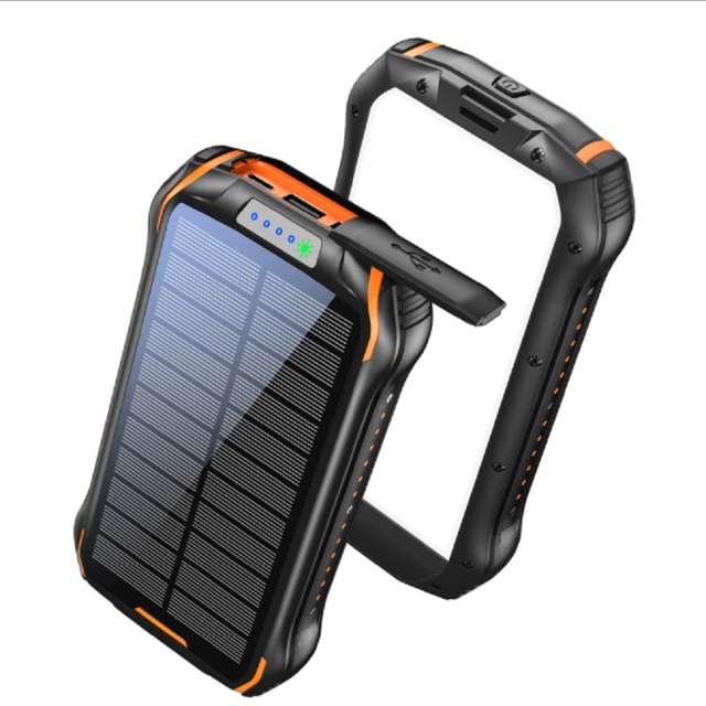 25000Mah Ready to Ship Portable Solar Power Banks Cell Phone Charger Universal Solar Water Resistant Power Bank