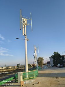 เครื่องกำเนิดไฟฟ้าพลังงานลมแบบแกนตั้ง 100KW 150KW 200KW ระบบพลังงานทดแทน โรงงานผลิตตามสั่ง กำลังไฟฟ้าตามความต้องการ - Product Image 3