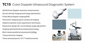 TC15 Mobile Color Doppler Ultrasonido digital 3D 4d Mult Probe Trolly Escáner de ultrasonido Echo Máquina de ultrasonido para el <span class=keywords><strong>embarazo</strong></span> - Product Image 3
