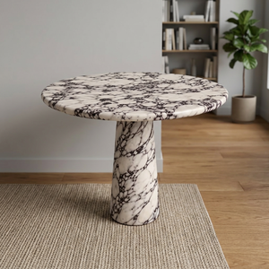 High-end modern 4-seater rectangle <b>dining</b> <b>table</b> Marble top solid <b>wood</b> <b>dining</b> <b>table</b> - Product Image 4