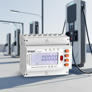 Compteur d'énergie YADA MID intelligent, affichage LCD kWh, rail DIN, port RS485, protocole MODBUS-RTU, haute précision 0,5, courant continu - Product Image 1