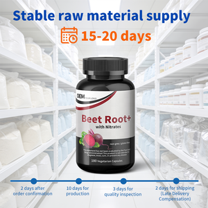 Cápsulas de Óxido Nítrico de Remolacha al por Mayor con Nitratos y Prueba de COA para Vendedores de Plataformas de Comercio Electrónico - Product Image 3