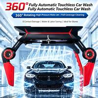 Lave-auto automatique 360, lave-auto robotisé automatique haute pression sans contact, machine de nettoyage 360
