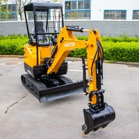 Mini Excavadora Hidráulica de 2 Toneladas, Mini Excavadora Pequeña, Excavadora en Venta