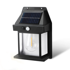 Lampe solaire LED d'extérieur à détection de mouvement, étanche, à fixation murale, populaire, pour jardin, à économie d'énergie - Product Image 1