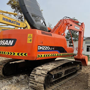 En Oferta, Excavadora de Cadenas Doosan DH 220 Usada de Alta Calidad a Precio de Fábrica, con Cucharón con Pinza - Product Image 2