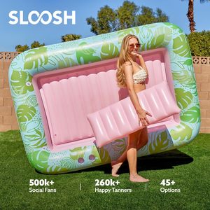 <span class=keywords><strong>Cama</strong></span> Flotante Inflable Negra para Tomar el Sol, Ideal para Piscinas y Bronceado - Product Image 4