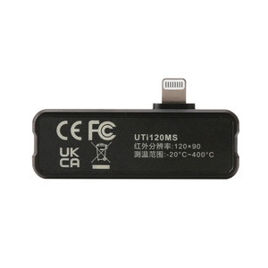 Caméra thermique infrarouge portable Uni-T UTi120MS pour la mesure de température industrielle sur Apple iPhone - Product Image 3