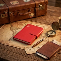 Porta Pasaportes Multifuncional de Piel Sintética con Protección RFID, Portátil y Económico, con Múltiples Ranuras para Tarjetas