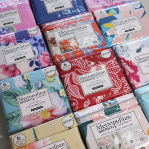 Bán Buôn Nhà Bộ Sưu Tập In Bộ Đồ Giường Nữ Hoàng Tấm Ga Giường Set Với Gối 6Pcs Set - Product Image 4