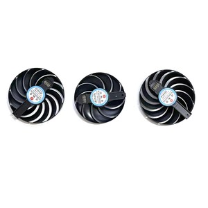 Ventilateur carte vidéo 87MM FDC10H12D9-C 95MM FDC10U12D9-C pour saphir <span class=keywords><strong>NITRO</strong></span> + AMD Radeon RX 6700 <span class=keywords><strong>6800</strong></span> 6900 XT carte graphique ventilateur de refroidissement - Product Image 6