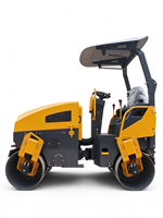 Compacteur routier vibrant à double tambour articulé, machine de compactage pour travaux de construction et de compactage de routes en asphalte