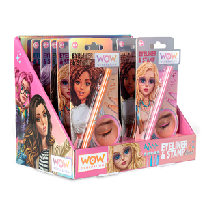 Eyeliner e timbro per il viso WOW Generation - Cappuccio eyeliner + Tubetto eyeliner - PP: 1g Timbro eyeliner - PE: 1g - Product Image 3