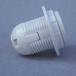 E26 E27ฐานโคมไฟพลาสติก4A 250V ที่ยึดโคมไฟแบบสกรูเอดิสันพร้อมแหวน - Product Image 3