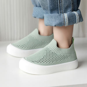 Primavera estate Slip-on in rete traspirante scarpe da bambino antiscivolo leggero bambino bambini prewalker <span class=keywords><strong>Sneakers</strong></span> morbido Sole - Product Image 5