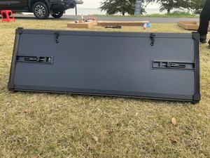 Fibra de vidrio sólido duro Tri-fold Tonneau cubierta exterior cubierta de cama de camión personalizada Ford F150 6.5FT Compatible Ranger Pickup <span class=keywords><strong>Tundra</strong></span> Isuzu - Product Image 3